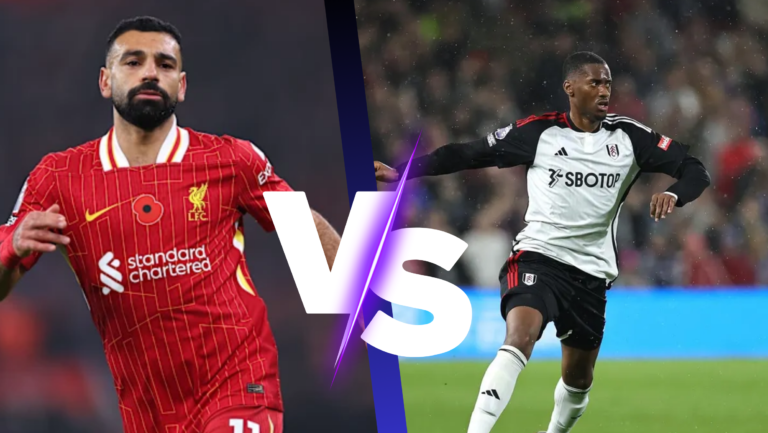 Liverpool F.C. vs Fulham F.C. Timeline